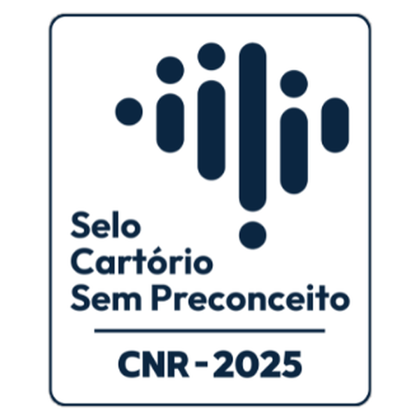 Selo Cartório Sem Preconceito - CNR 2025