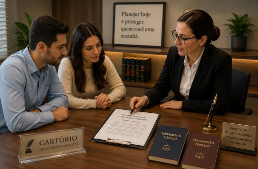 Testamento público e testamento cerrado: diferenças e cuidados