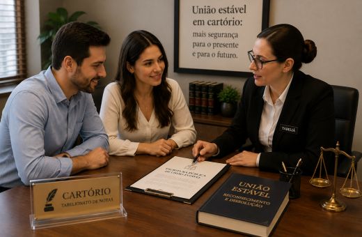 União estável em cartório: reconhecimento e dissolução por escritura pública