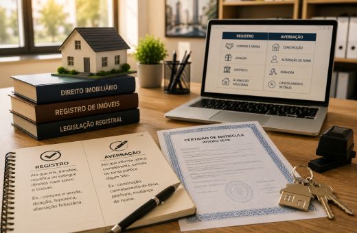 Registro e averbação: entenda a diferença com exemplos simples